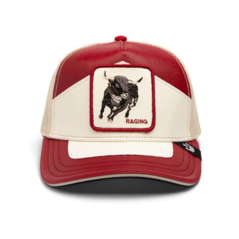 GORRA ROJA MOTO RAGING GOORIN BROS